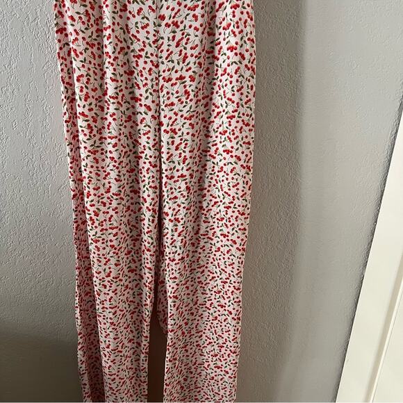 Flynn Skye Parker Cherry Print Strapless Jumpsuit - Picture 4 of 10